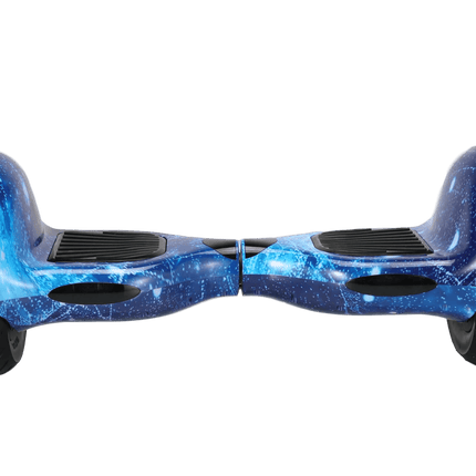 Electric Hoverboard – 10 inch – Blue Galaxy Style + LED lights [Free Carry Bag & Bluetooth]