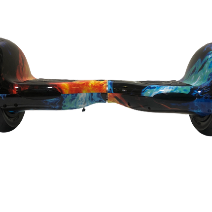 Self Balancing Scooter Electric Hoverboard 10 inch – Fire & Ice Style + LED lights [Free Carry Bag & Bluetooth]