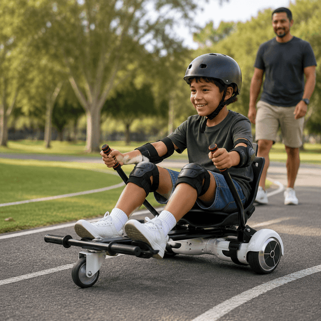 Adjustable Kart For Self Balancing Scooter & Hoverboard - Black