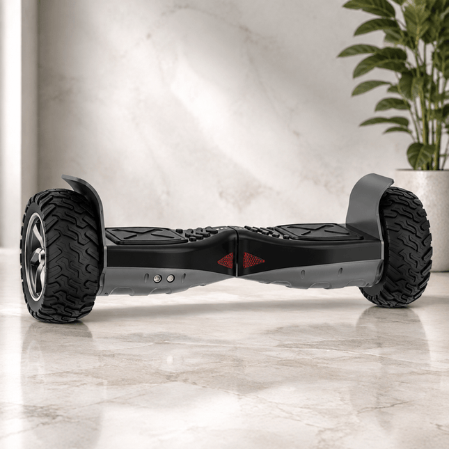 8.5" Off Road Hoverboard NS8, Powerful Motor &amp; Monster Tyres Style - Black + LED lights [Free Carry Bag &amp; Bluetooth]
