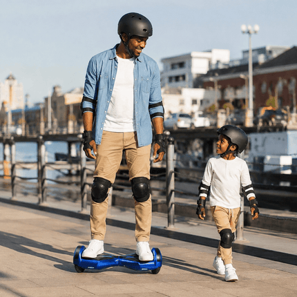 Lamborghini Style Hoverboard 8” – Blue Style + LED lights [Bluetooth + Free Carry Bag]