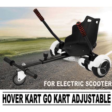 Adjustable Kart For Self Balancing Scooter & Hoverboard - Black