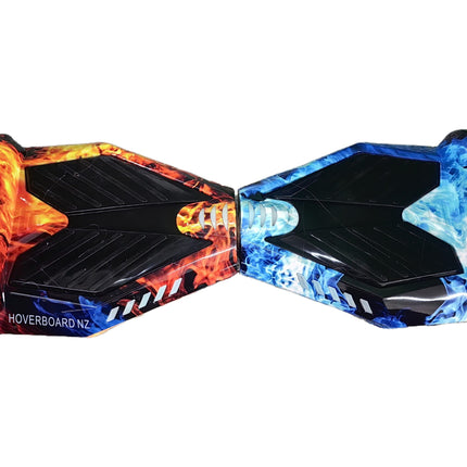Lamborghini Style Hoverboard 8” – Fire & Ice Style + LED lights [Free carry bag & Bluetooth]