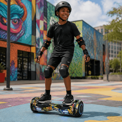Lamborghini Style Hoverboard 8” – Hiphop Style + LED lights [Free carry bag & Bluetooth]