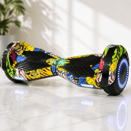Lamborghini Style Hoverboard 8” – Hiphop Style + LED lights [Free carry bag & Bluetooth]