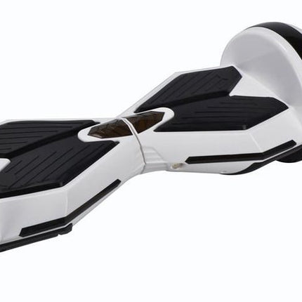 Lamborghini Hoverboard 8” - White Style + LED lights [Free Carry Bag & Bluetooth]