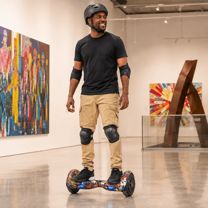 Hoverboard Self Balancing Scooter – 10 inch – Multicolour [Bluetooth + Free Carry bag]