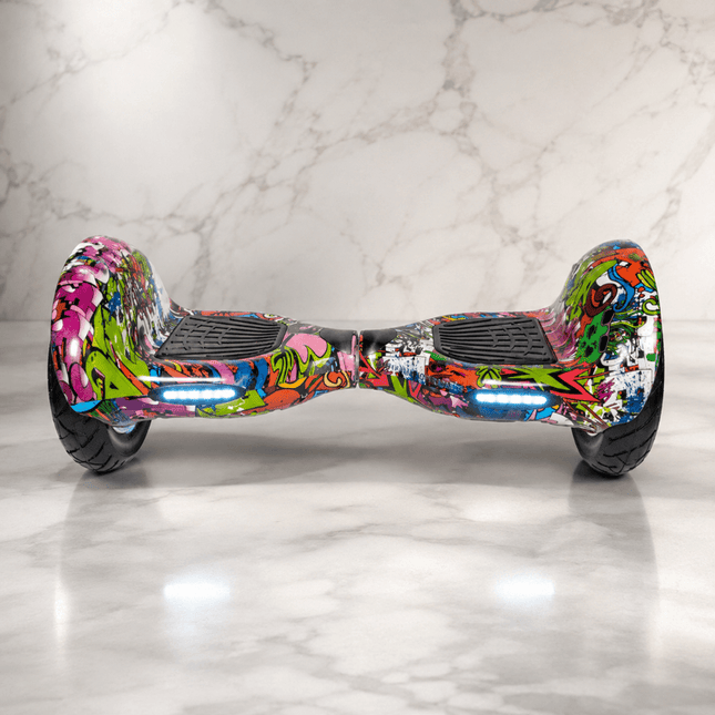 Hoverboard Self Balancing Scooter – 10 inch – Multicolour [Bluetooth + Free Carry bag]