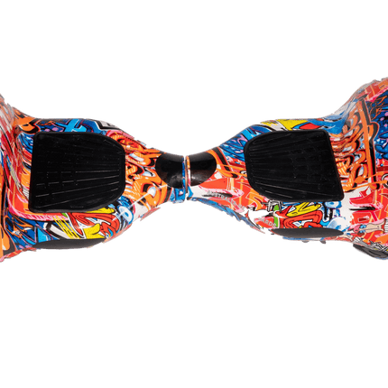 Hoverboard 10" - Orange Graffiti Style + LED lights [Bluetooth + Free Carry Bag]