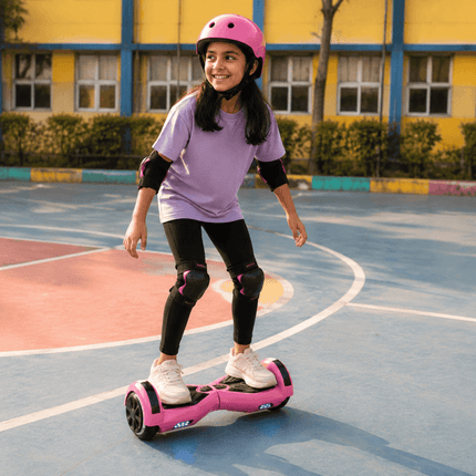 Lamborghini Style Hoverboard 8” – Pink colour Style + LED lights [Free Carry Bag & Bluetooth]