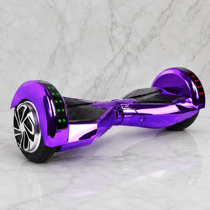 Lamborghini Style Hoverboard 8” – Purple Style + LED lights [Bluetooth + Free Carry Bag]