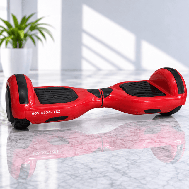 Hoverboard Electric Scooter 6.5 inch – RED + LED lights [Free Carry Bag & Bluetooth]