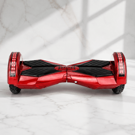 Lamborghini Hoverboard 8” - Red + LED Style[Free Carry Bag & Bluetooth]