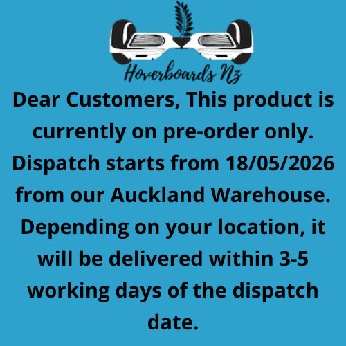Preorder notice